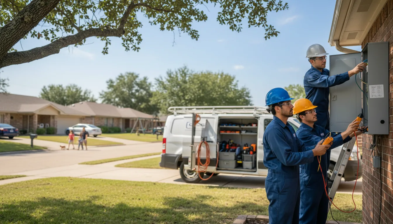 Certified electrician providing emergency electrical services in Hanna, UT